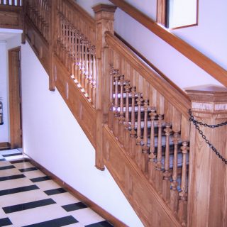 Newels and Handrail